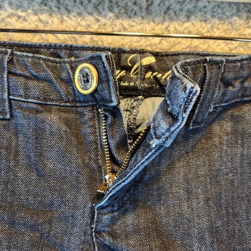 Juicy Couture Jeans Womens 26 (Fits 29 X 27) Dark Wash Low Rise Denim Cotton Y2K
